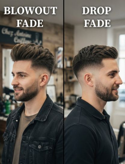 Blowout Fade vs Drop Fade