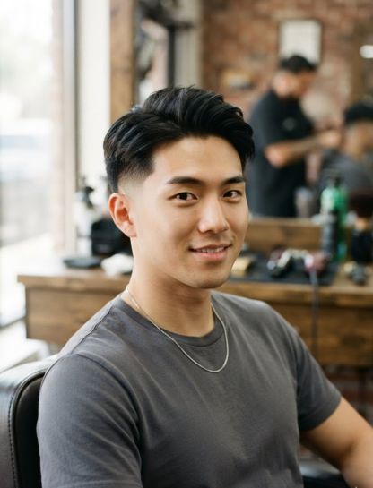Classic Asian Taper Fade