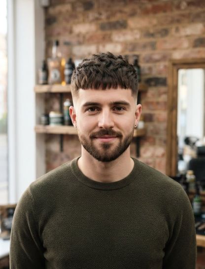 Classic Low Taper With French Crop Hair