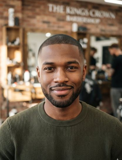 Fresh Buzz Cut with Low Taper