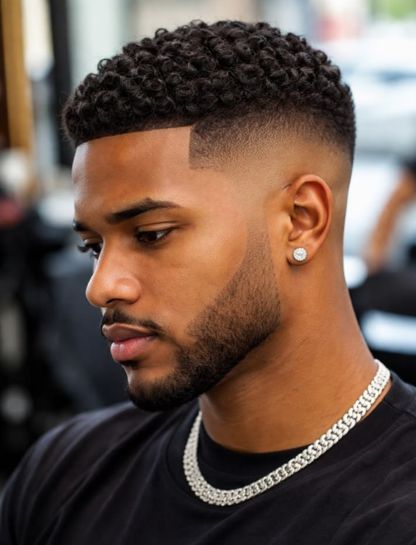 Low Taper Fade Buzz Cut
