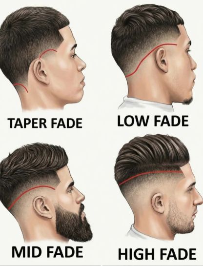 Low Taper Fade Haircuts vs Low Skin Fade