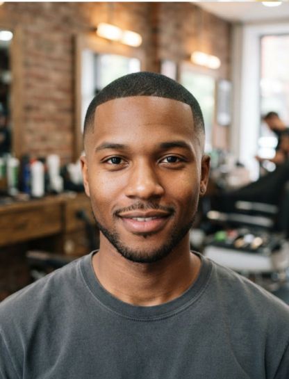 Low Taper Fade Long Buzz Cut