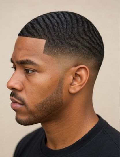 Low Taper Fade Modern Afro