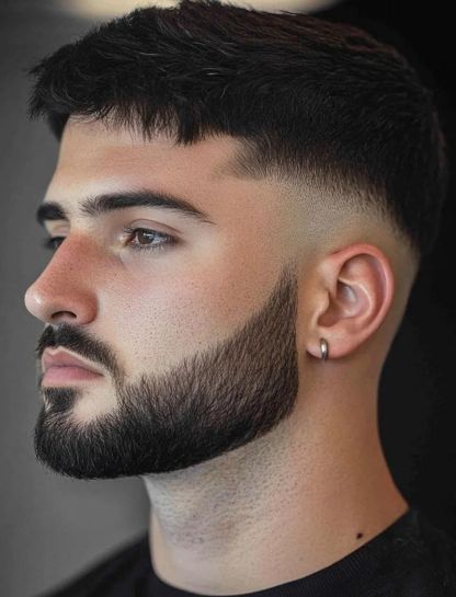 Low Taper Fade Short Hair
