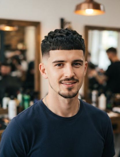 Sharp Fade French Crop