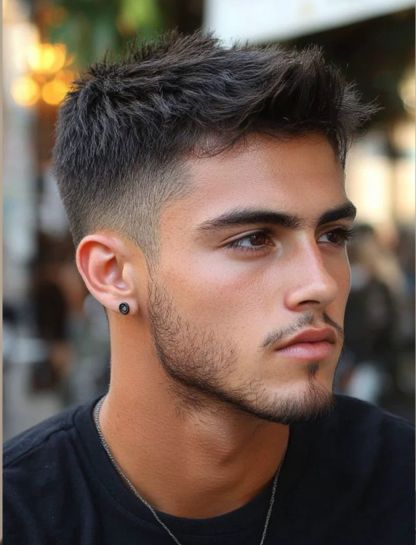 Stacheliges Haar