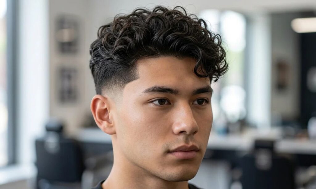 What is Low Taper Fade Curly Hair?