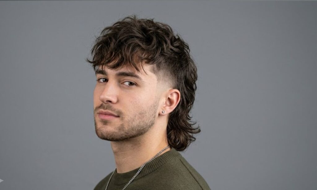 Classic Modern Low Taper Fade Mullet