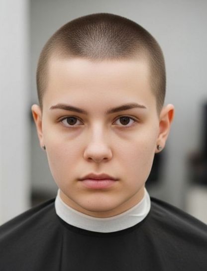 10 Guard Buzz Cut All Around