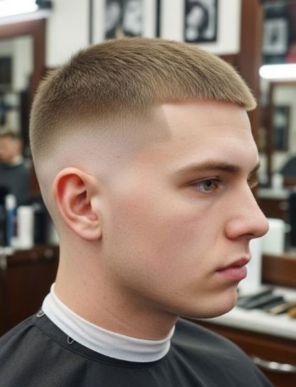 10 Guard Buzz Cut Low Taper
