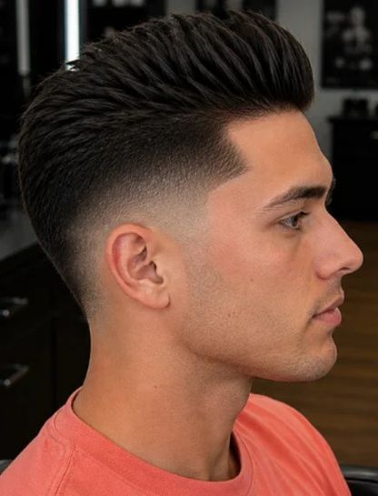 Brush Up Burst Fade Taper