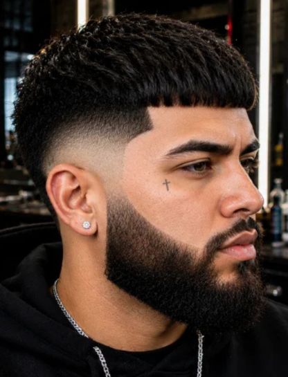 Burst Fade Edgar with Beard