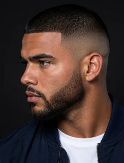 Buzz Cut Burst Fade Undercut