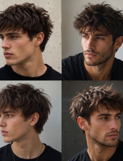 Casual, Messy and Textured