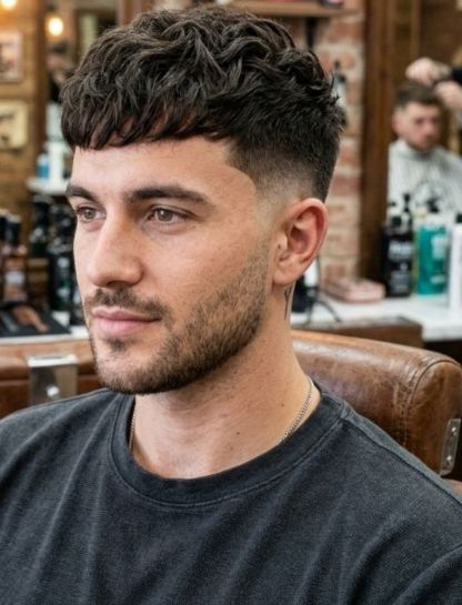 Classic Textured Crop with Low Taper Fade