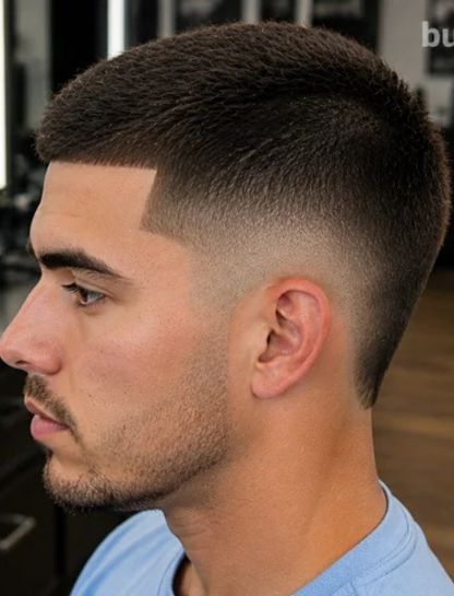 Crew Cut Burst Fade Taper