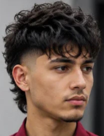 Drop Burst Fade Mullet