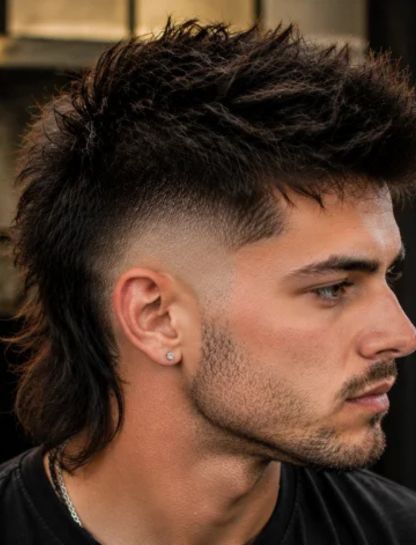 Faux Hawk Mullet Hybrid