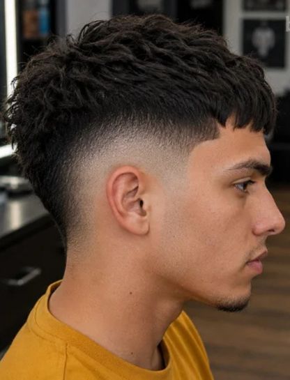 French Crop Burst Fade Taper