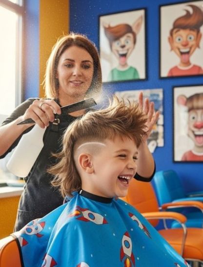Fun Mullet Haircut Kids