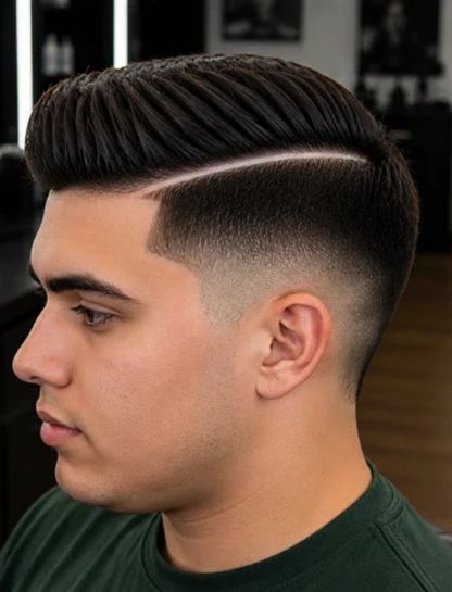 Hard Part Burst Fade Taper