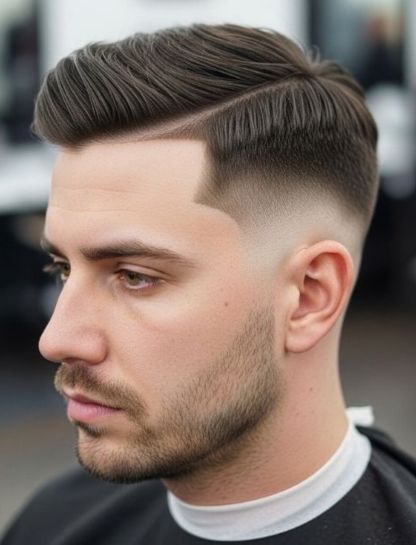 Low Taper Fade + Undercut