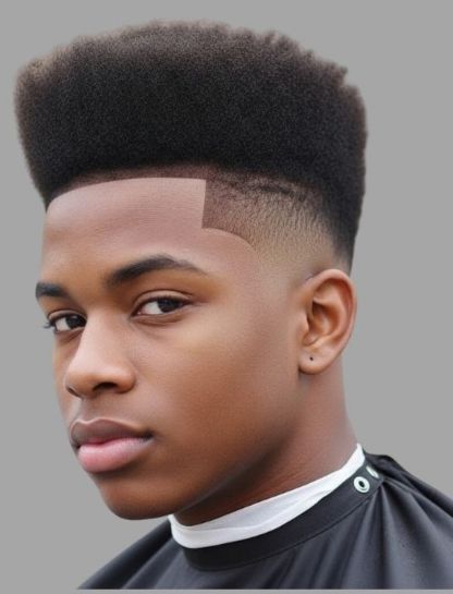 Low Taper Fade with Blowout (Hi Top)