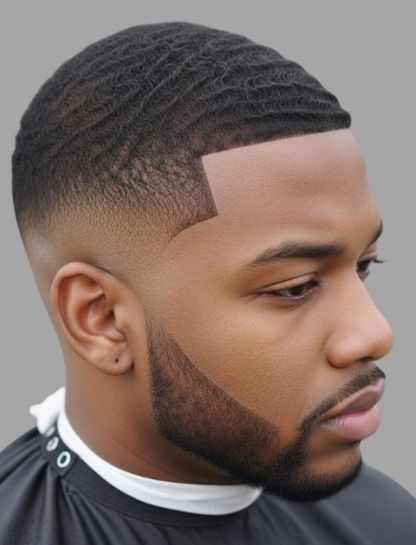 Low Taper Fade with Buzz Cut