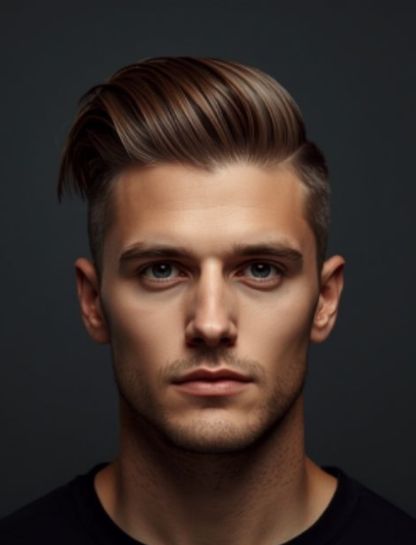 Low Taper Fade with Long Hair (The Classic)