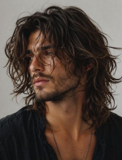 Messy Long Hair