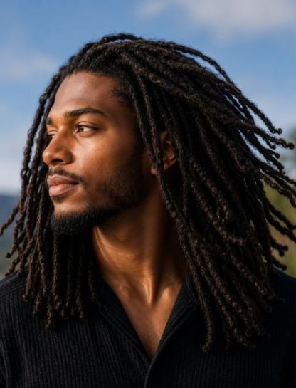 Open Flowing Locs