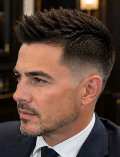 Professional Faux Hawk Style