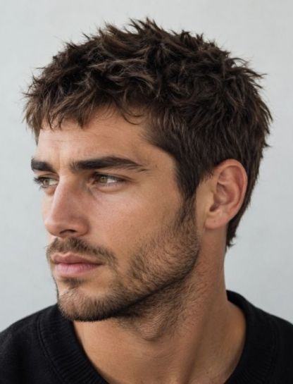Short Scruffy Hair
