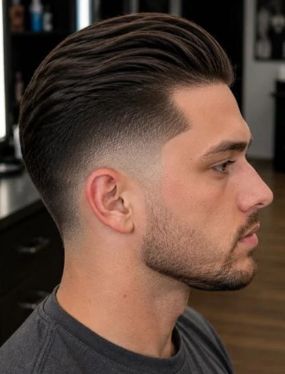 Slick Back Burst Fade Taper