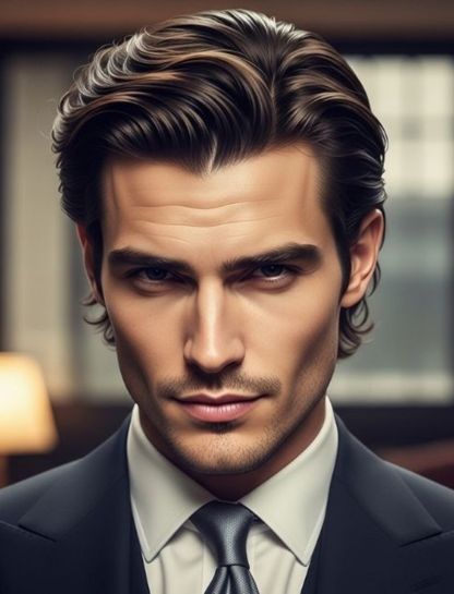Stylish Classic Middle Part