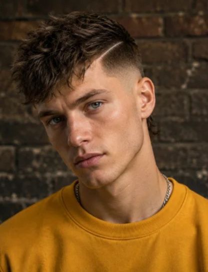 Textured Crop Burst Fade Hard Part