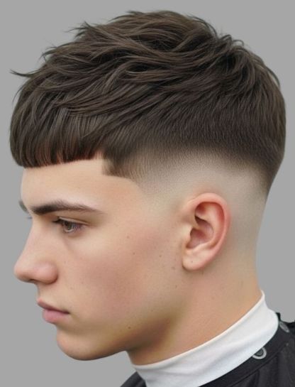 Textured French Crop Low Drop Fade 2026