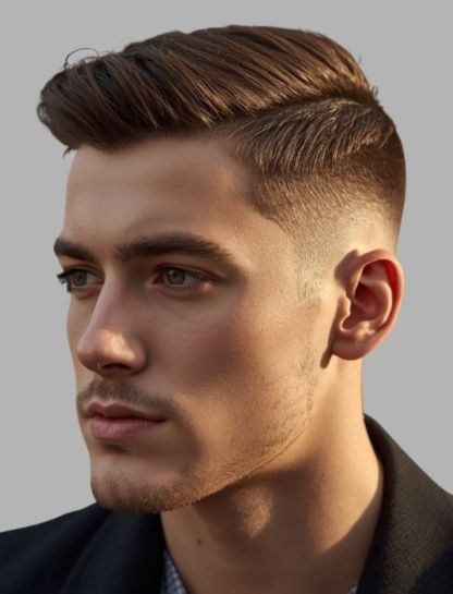 Textured French Crop Low Fade
