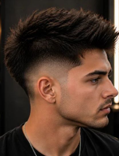 Trendy Faux Hawk Haircut