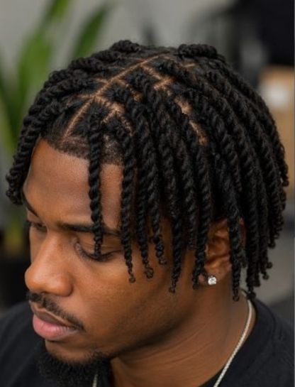 Two-Strand Twist Locs