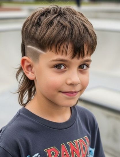 Undercut Mullet Kids