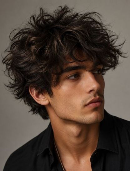 Voluminous Messy Look