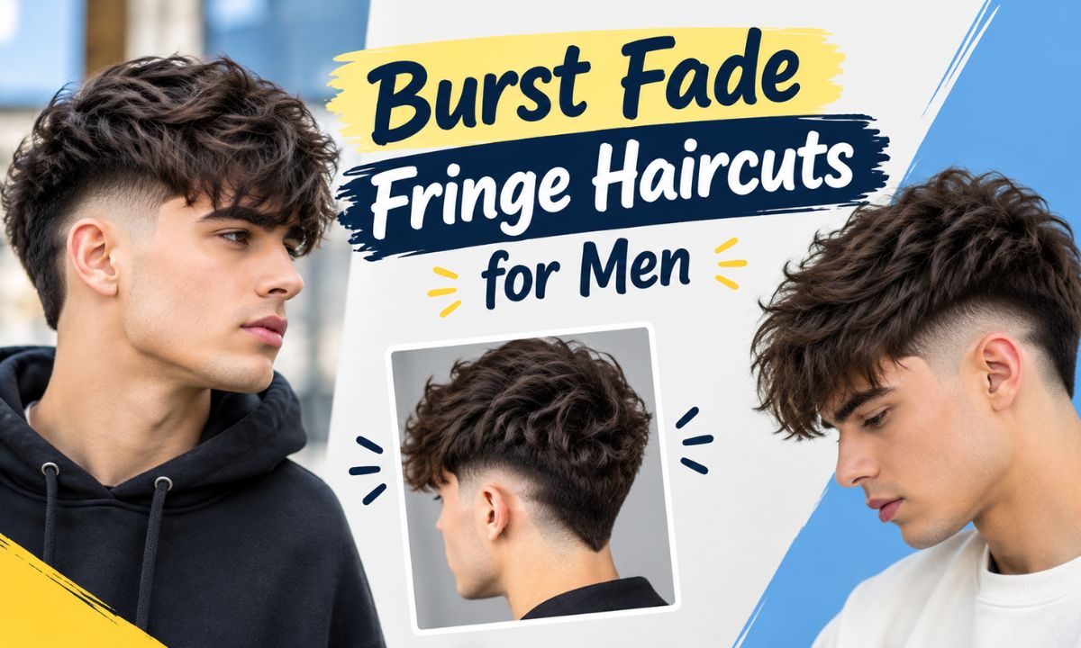 15 Burst Fade Fringe Haircuts for Men: Modern Styles to Try in 2026