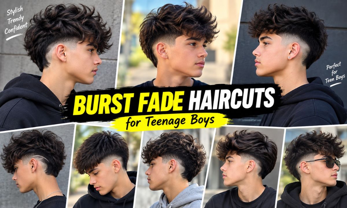 15 Cool Burst Fade Haircuts for Teenage Boys in 2026