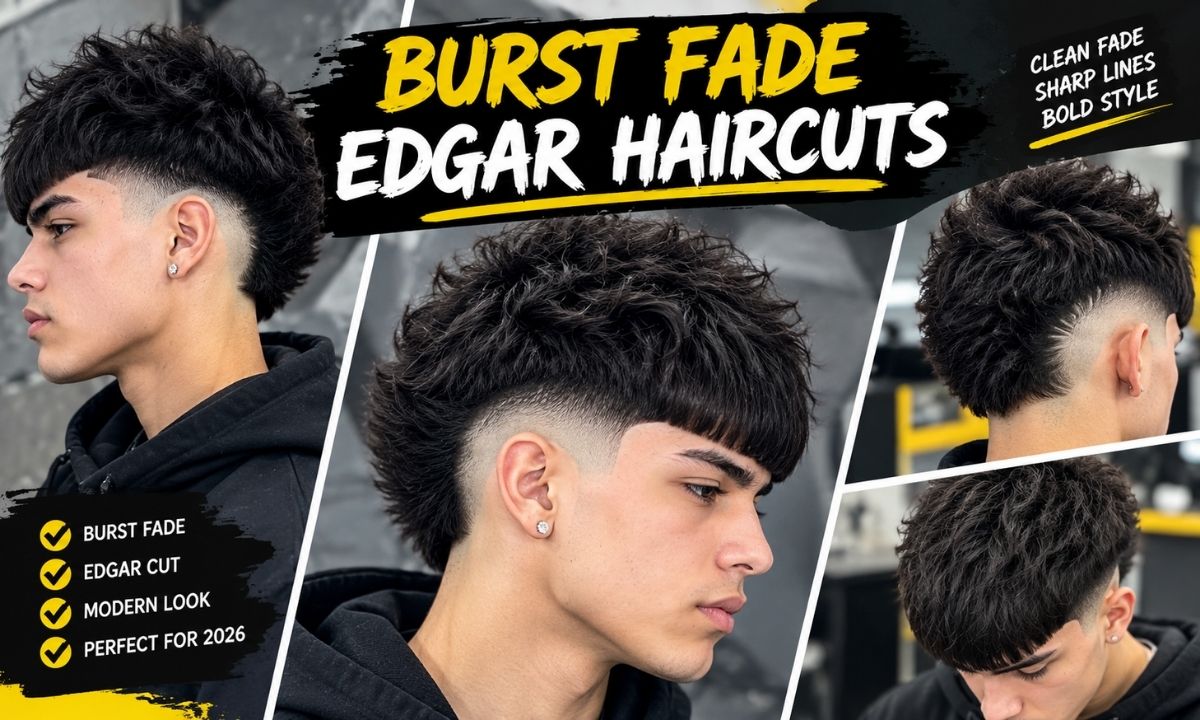 20 Best Burst Fade Edgar Haircuts: Sharp, Textured & Trendy Styles for Men in 2026