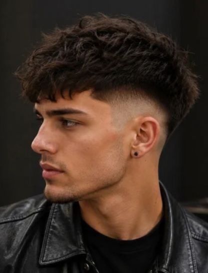 4. High Burst Fade Textured Crop