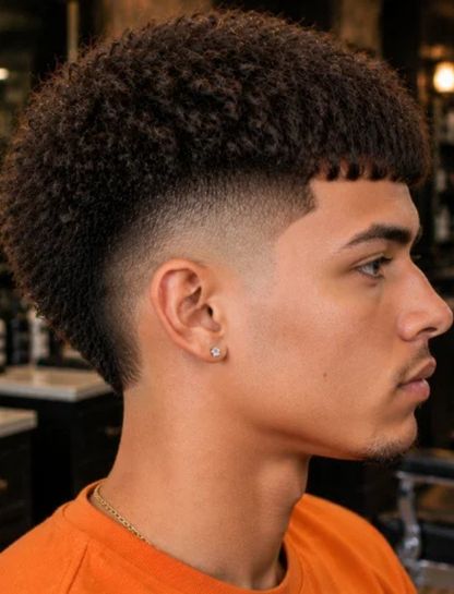 Curly Burst Fade Edgar