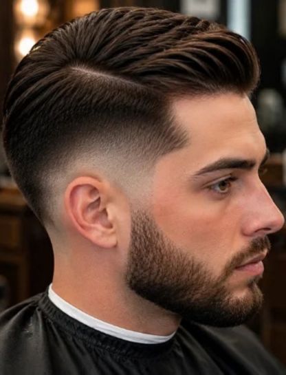 Drop Burst Fade Comb Over