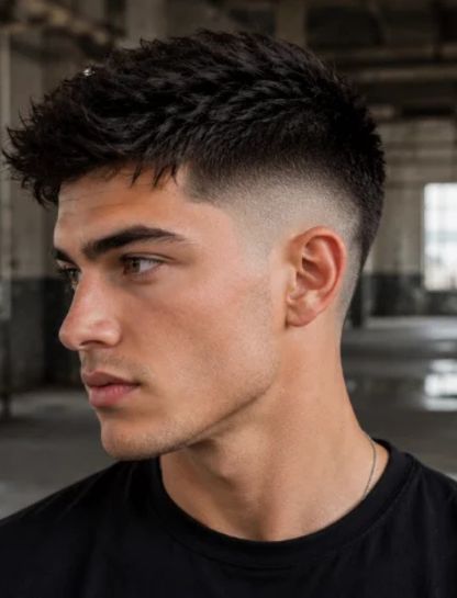 High Straight Burst Fade